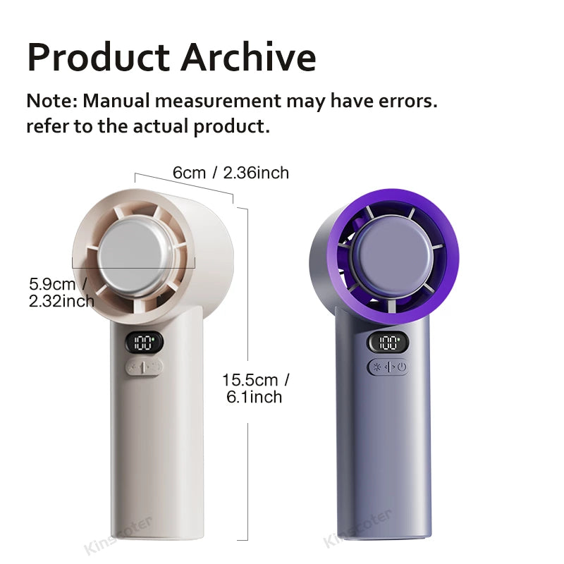 BrizzyGo™ Portable Cooling Fan