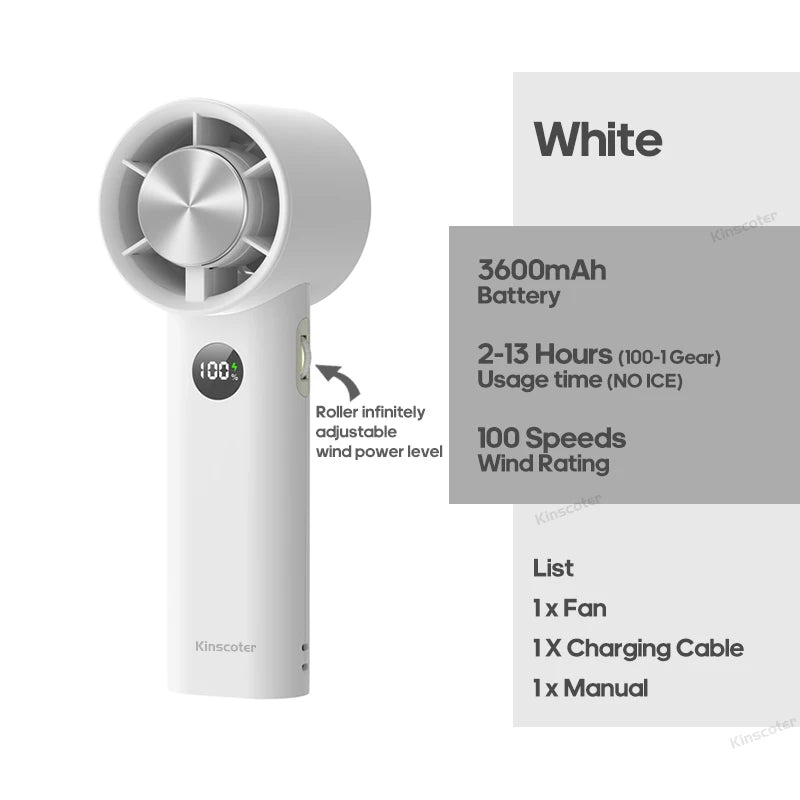 BrizzyGo™ Portable Cooling Fan