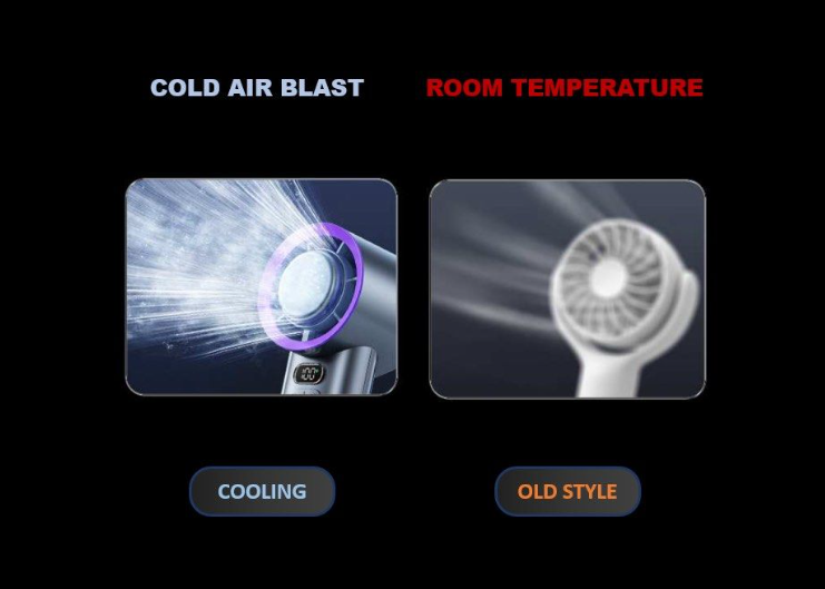 BrizzyGo™ Portable Cooling Fan