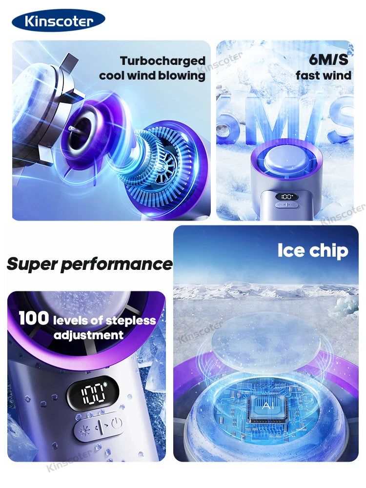 BrizzyGo™ Portable Cooling Fan
