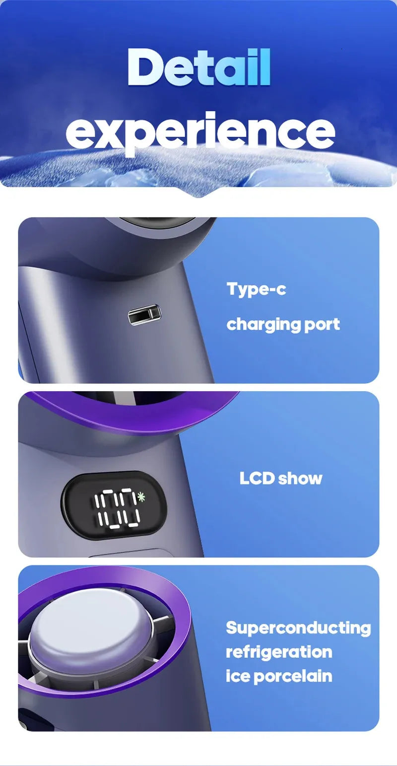 BrizzyGo™ Portable Cooling Fan