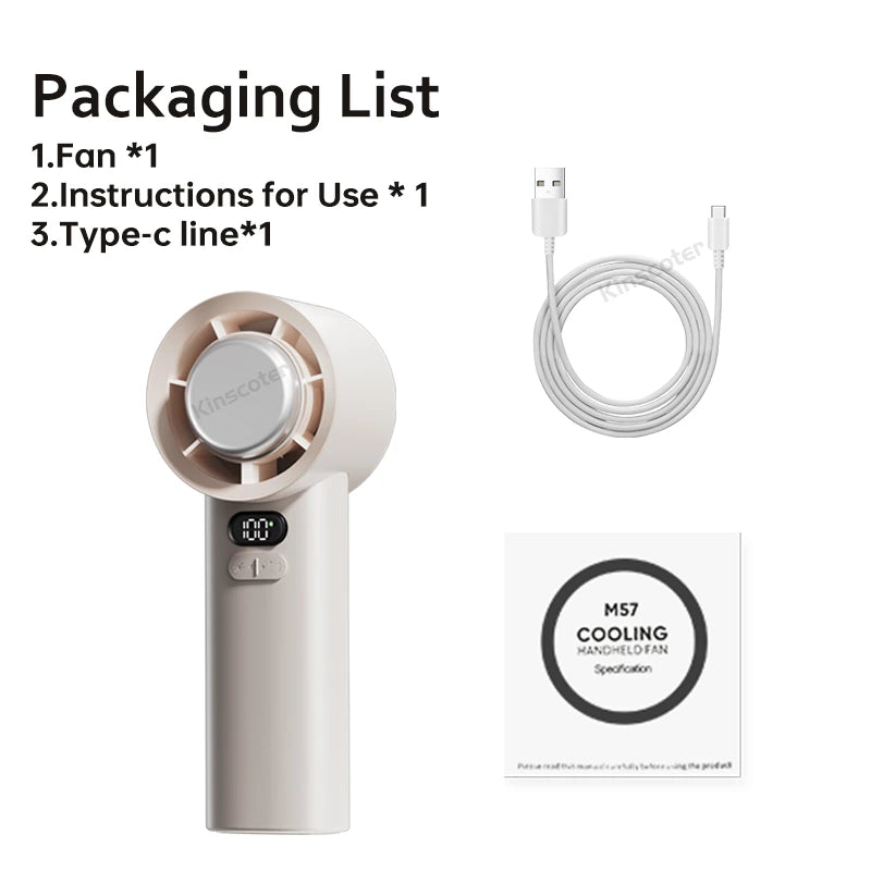 BrizzyGo™ Portable Cooling Fan